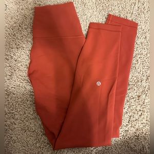 Lululemon wunder under high rise leggings